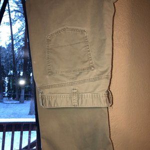 Mens Kirkland Tan Pants 42x32 good condition